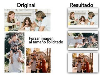 Forzar imagen al tamaño solicitado