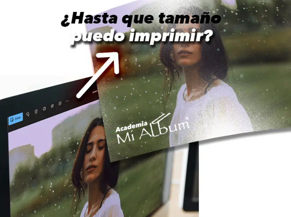 Cómo saber hasta qué tamaño puedes imprimir sin perder calidad en Mi Album